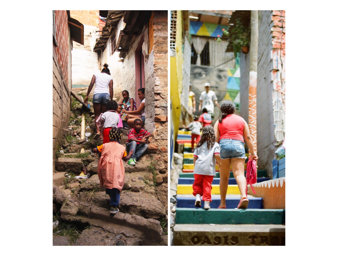 2.1.2 ESCALERAS VORHER NACHHER