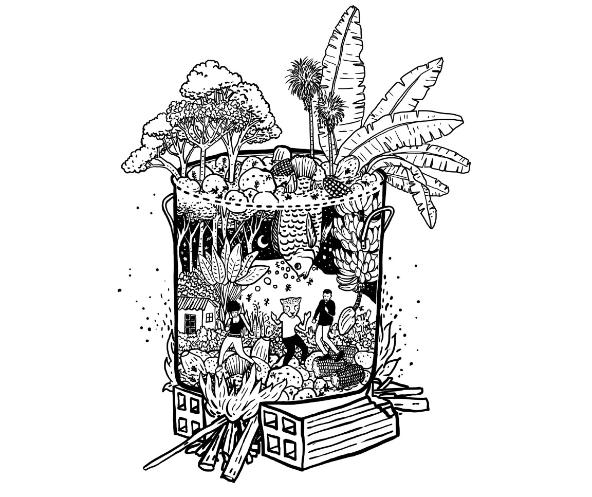 COCINA SANCOCHO ILLUSTRATION